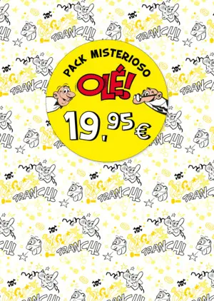 (PACK).MISTERIOSO OLE! AMARILLO.(OLE! MORTADELO)