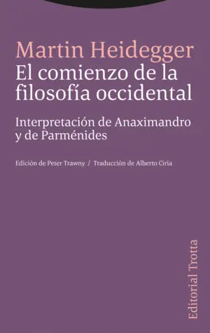 EL COMIENZO DE LA FILOSOFIA OCCIDENTAL