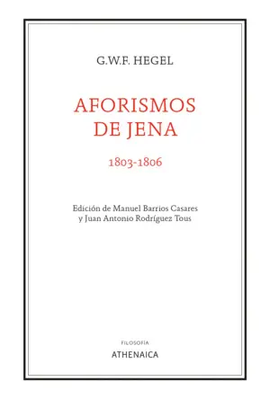 AFORISMOS DE JENA (1803-1806)