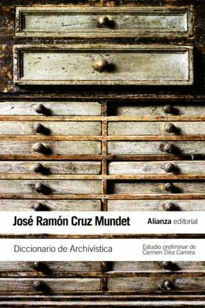 DICCIONARIO ARCHIVÍSTICA