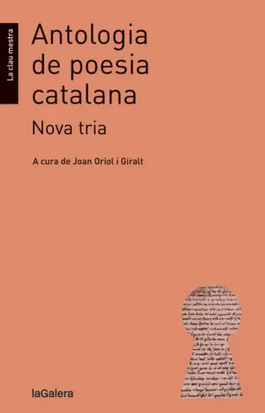 ANTOLOGIA DE POESIA CATALANA. NOVA TRIA