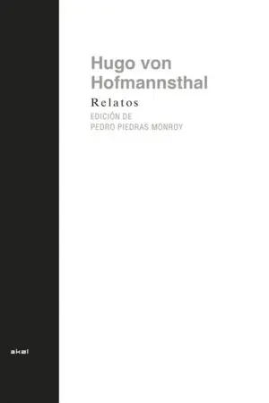 RELATOS DE HOFMANNSTHAL