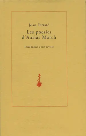 LES POESIES D'AUSIÀS MARCH