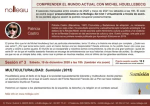 SESIÓN 3 HOUELLEBECQ: MULTICULTURALIDAD